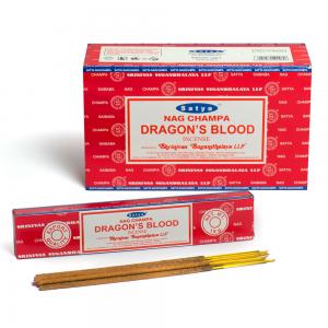 Image of 12 Packs of Dragon's Blood Incense Sticks by Satya