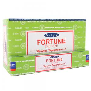 Image of 12 Packs of Fortune Incense Sticks by Satya