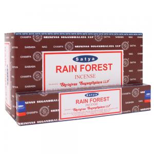 Image of 12 Packs of Rain Forest Incense Sticks by Satya