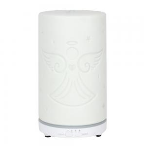 Image of White Ceramic Guardian Angel Electric Aroma Diffuser