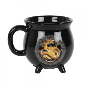 Image of Litha Colour Changing Cauldron Mug by Anne Stokes