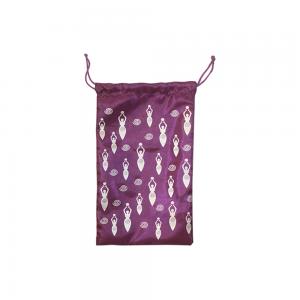 Image of 5x8 Purple Goddess Drawstring Bag