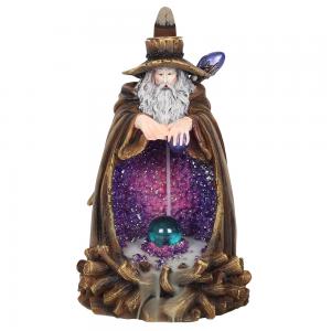 Image of Wizard Backflow Incense Burner with Light