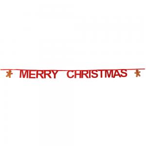Image of Merry Christmas Gingerbread Bunting