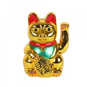 Image of 6 Inch Gold Money Cat