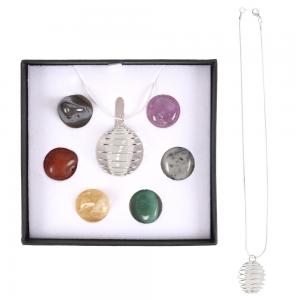 Image of Chakra Crystal Pendant Necklace Kit