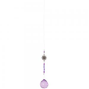 Image of Purple Hanging Lotus Crystal