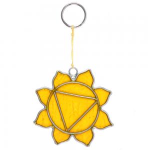 Image of Solar Plexus Chakra Symbol Mini Suncatcher