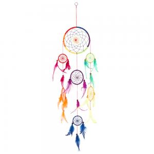 Image of 90cm Multi Rainbow Dreamcatcher