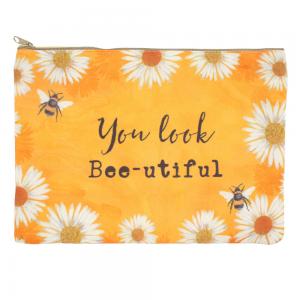 Image of You Look Bee-utiful Makeup Pouch