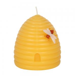 Image of Beeswax Hive Shaped Candle
