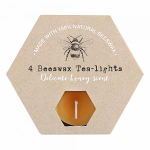 Image of Set of 4 Beeswax Tealights