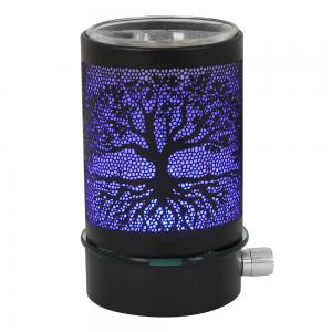 Image of 13.5cm Black Tree of Life Plug In Wall Aroma Lamp