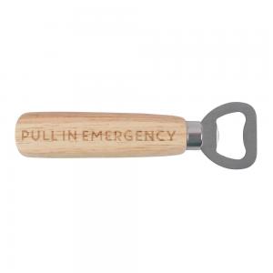 Image of Pull In Emergency Wooden Bottle Opener
