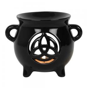 Image of Triquetra Cauldron Oil Burner