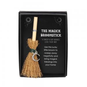 Image of Crescent Moon Mini Magick Broomstick