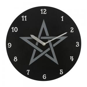 Image of 28cm Pentagram MDF Clock