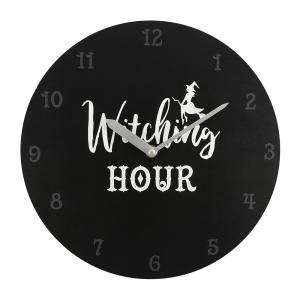 Image of 28cm Witching Hour MDF Clock