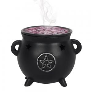Image of Pentagram Cauldron Incense Cone Holder
