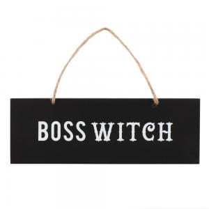Image of Boss Witch Wall Sign