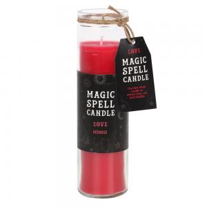 Image of Rose 'Love' Spell Tube Candle