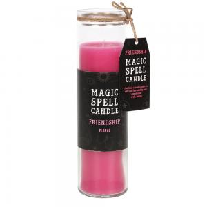 Image of Floral 'Friendship' Spell Tube Candle
