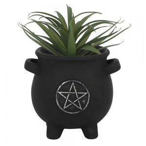 Image of Pentagram Cauldron Plant Pot
