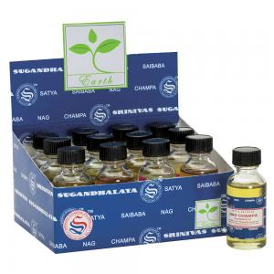 Image of Box of 12 Nag Champa Fragrance Oils by Satya