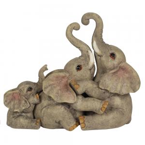 Image of Elephant Family Ornament