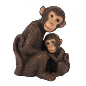 Image of Monkey Mother and Baby Ornament