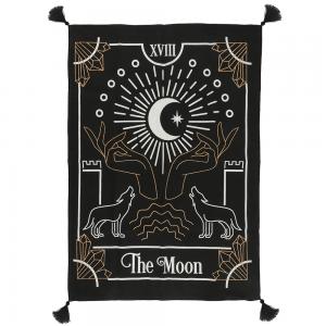 Image of Large Moon Tarot Card Wall Tapestry