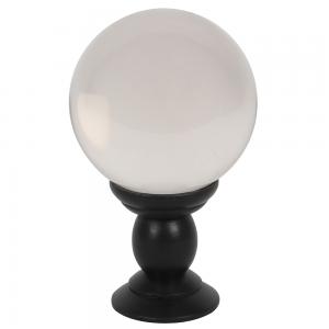 Image of Large Clear Crystal Ball on Stand