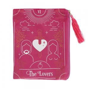Image of The Lovers Tarot Card Zippered Bag