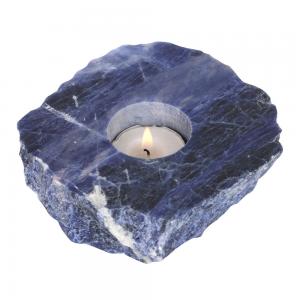 Image of Sodalite Crystal Tealight Holder
