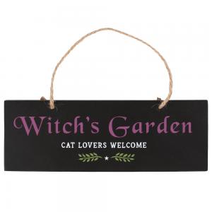 Image of Witch's Garden Hanging Sign