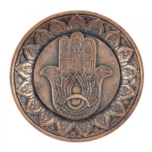 Image of Hand of Hamsa Incense Holder Plate