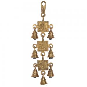 Image of Large Hanging Brass Altar Bells