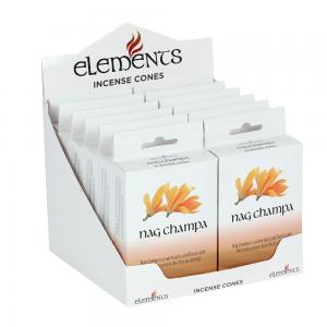 Image of 12 Packs of Elements Nag Champa Incense Cones