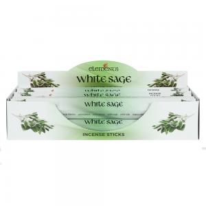 Image of 6 Packs of Elements White Sage Incense Sticks 