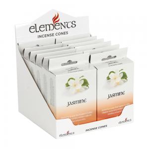 Image of 12 Packs of Elements Jasmine Incense Cones