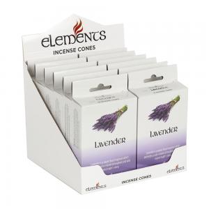 Image of 12 Packs of Elements Lavender Incense Cones
