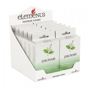 Image of 12 Packs of Elements Patchouli Incense Cones