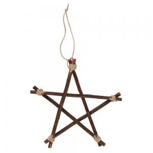 Image of 20cm Willow Branch Pentagram