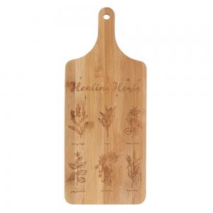 Image of Healing Herbs Wooden Chopping Board