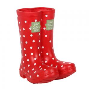 Image of Red Welly Boot Planter
