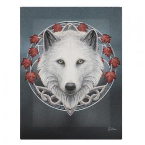 Image of 19x25cm Guardian of the Fall Canvas Plaque by Lisa Parker