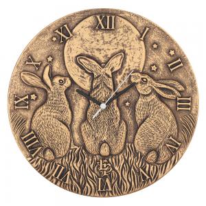 Image of Terracotta Moon Shadows Clock by Lisa Parker