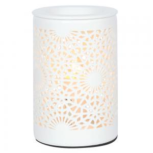 Image of Lace Cut Out Electric Oil Burner