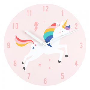 Image of Rainbow Unicorn Clock