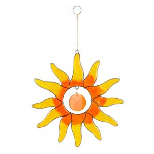 Image of Orange Sun Suncatcher